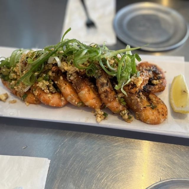Fried GSW Prawns.