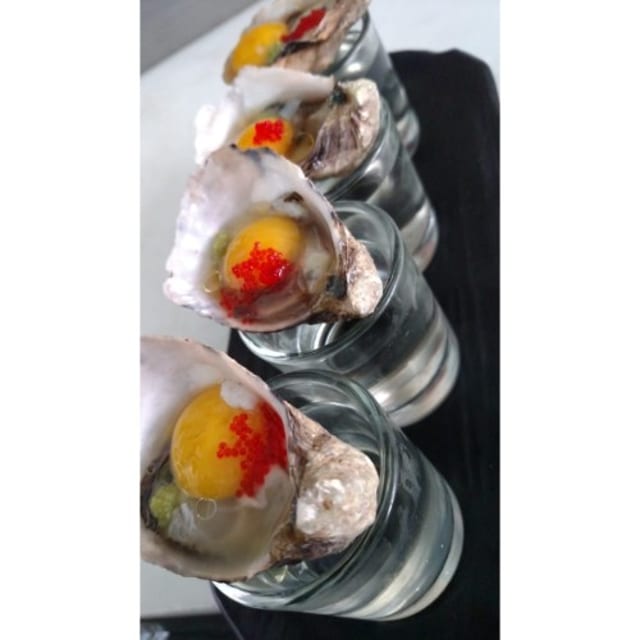 Oyster Shooter Vodka.