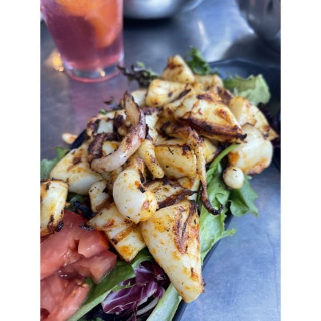 Spicy Grilled Squid.
